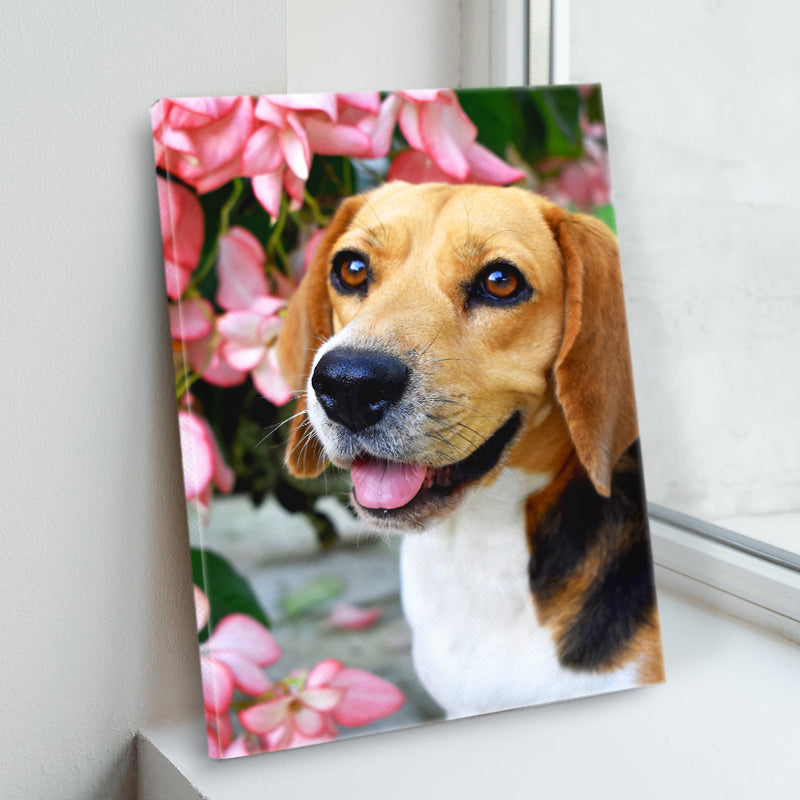 Personalized 2024 dog canvas