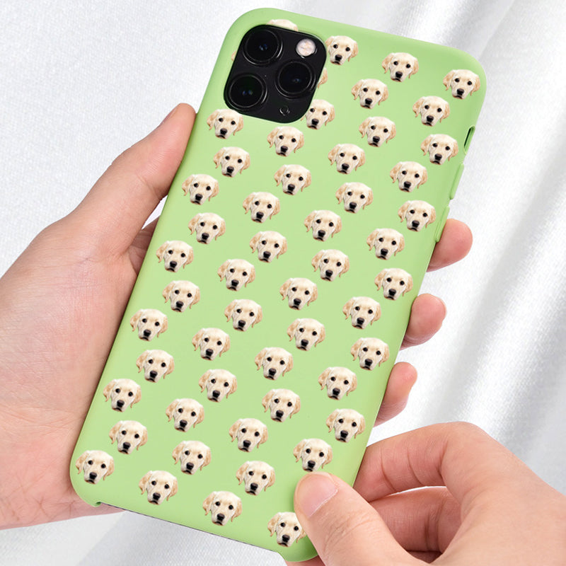 Custom Pet Photo Multi Face Phone Case The Pet Pillow