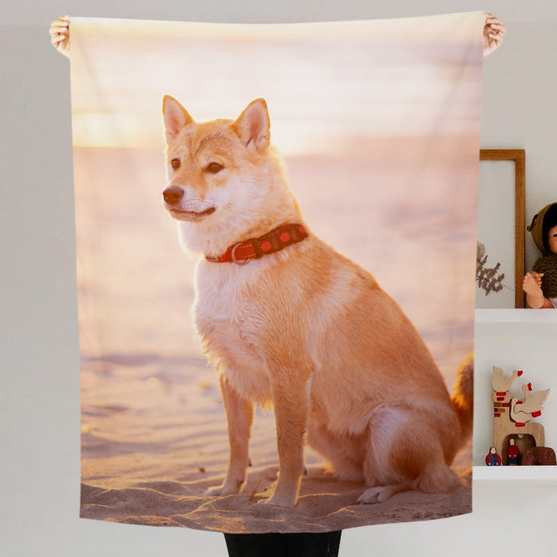 Print your pet on a blanket new arrivals