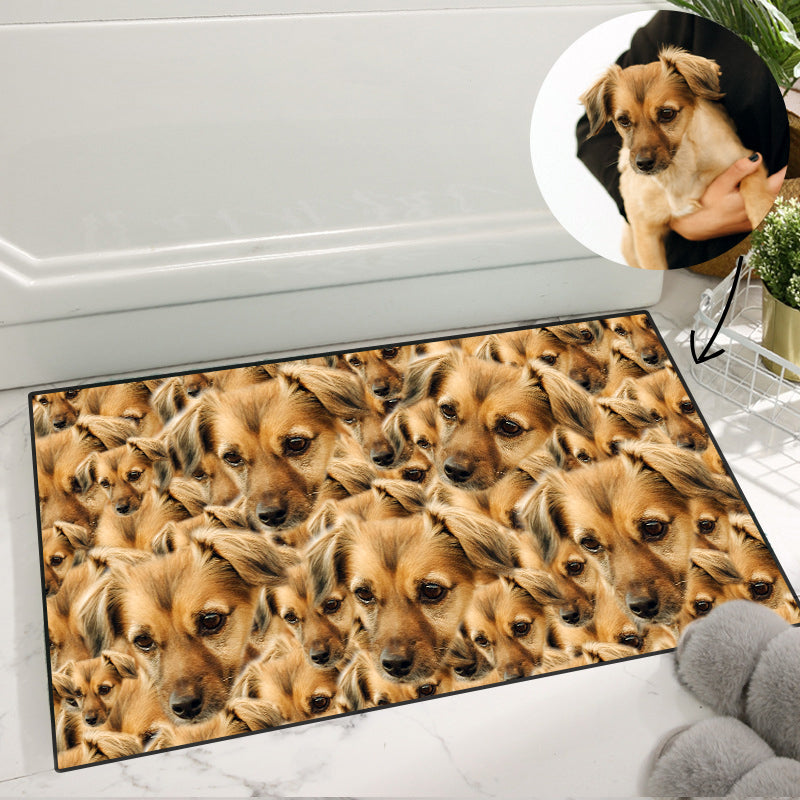 Buy: Personalized Golden Retriever Doormat All Dog