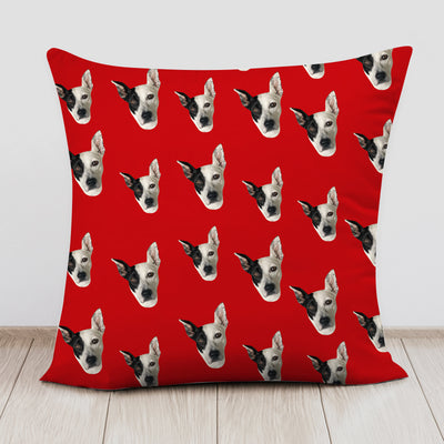 Custom Pet Multi Face Square Pillow Double Sided Printing - The Pet Pillow