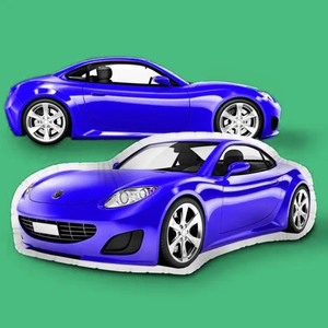 Custom Car Shaped Pillows for Car Lovers - The Pet Pillow